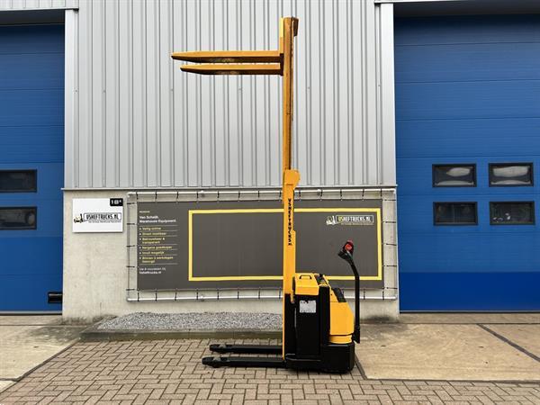 Grote foto vs 21619 elektrische stapelaar jungheinrich 3200mm freelift doe het zelf en verbouw hefwerktuigen