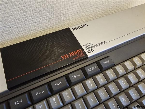 Grote foto msx console philips vg 8020 spelcomputers games overige games