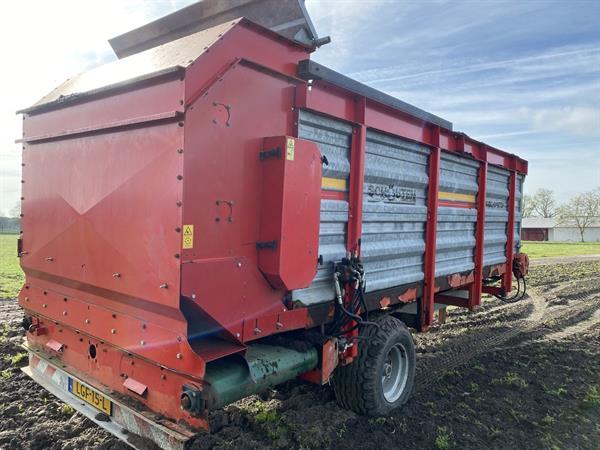 Grote foto schouten voerwagen compostwagen agrarisch uithalers en verdelers