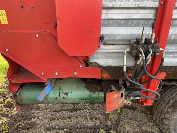 Grote foto schouten voerwagen compostwagen agrarisch uithalers en verdelers