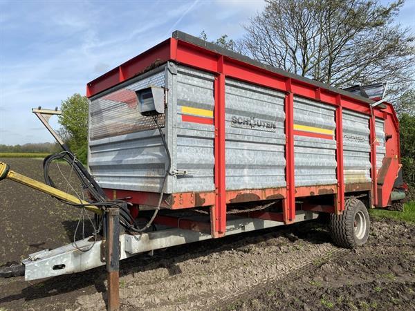Grote foto schouten voerwagen compostwagen agrarisch uithalers en verdelers