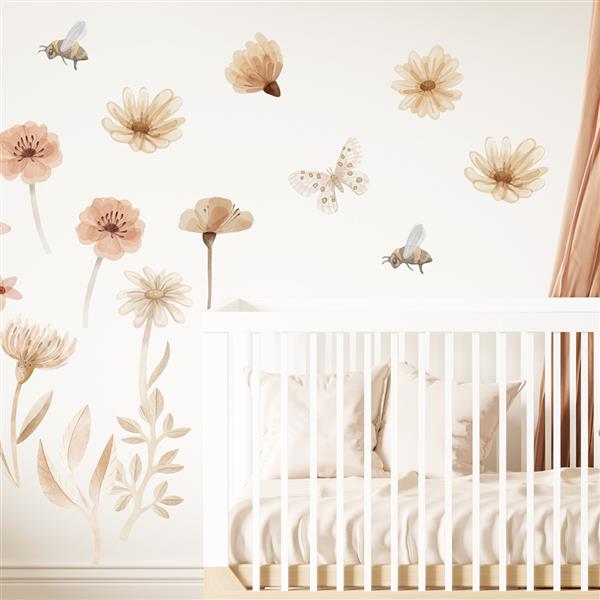 Grote foto muursticker meadow ii meadow ii kinderen en baby complete kinderkamers