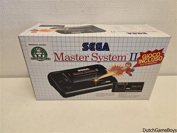 Grote foto sega master system ii plus console boxed alex kidd spelcomputers games overige merken