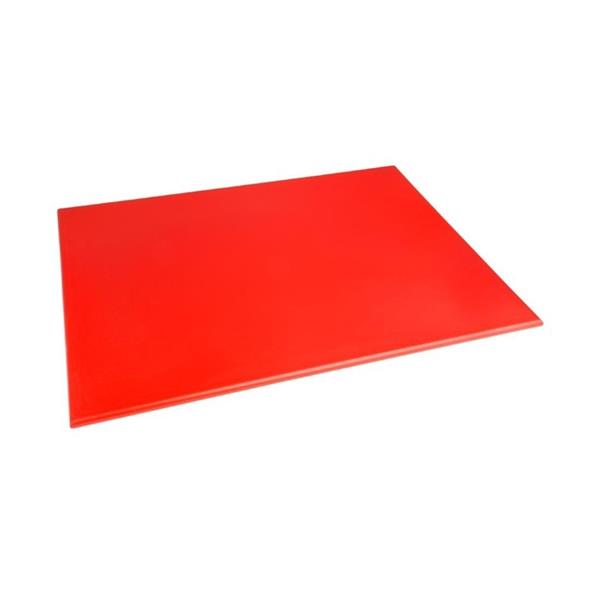Grote foto hygiplas kleurcode snijplank rood 600x450x12mm diversen overige diversen
