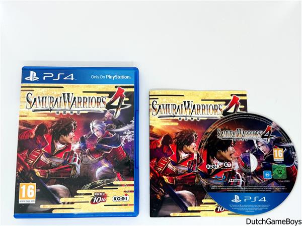 Grote foto playstation 4 ps4 samurai warriors 4 spelcomputers games overige games
