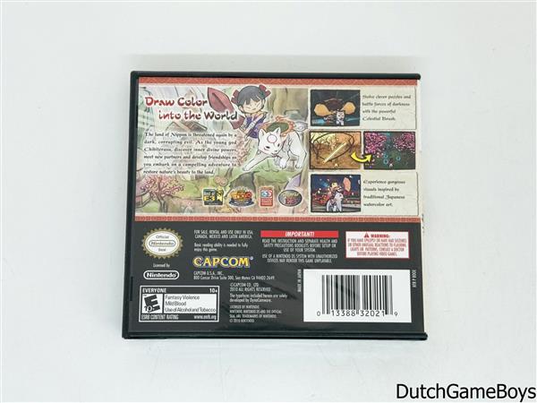 Grote foto nintendo ds okami den usa new sealed spelcomputers games ds