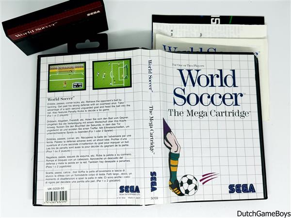 Grote foto sega master system world soccer spelcomputers games overige games