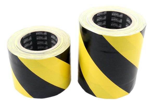 Grote foto gafer.pl cable cover tape 150mm x 25m zwart geel doe het zelf en verbouw materialen en producten