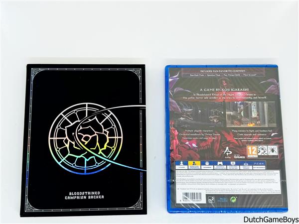 Grote foto playstation 4 ps4 bloodstained ritual of the night kickstarter new sealed spelcomputers games overige games