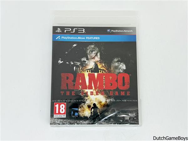 Grote foto playstation 3 ps3 rambo the video game new sealed spelcomputers games playstation 3