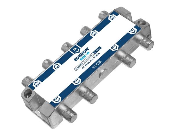 Grote foto edision signaal splitter 8 voudig 5 2400 mhz witgoed en apparatuur ventilatoren en airco