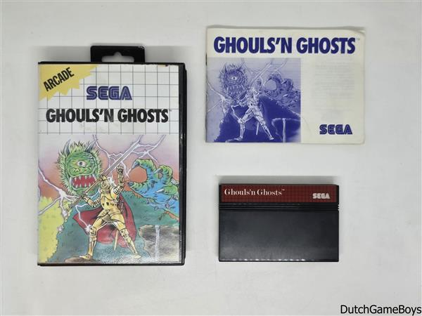 Grote foto sega master system ghouls n ghosts spelcomputers games overige games