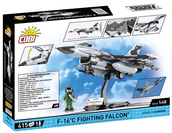 Grote foto cobi 5814 f 16c fighting falcon kinderen en baby overige