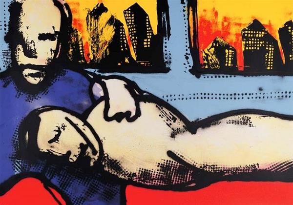 Grote foto nieuw werk van corneille herman brood e.a. antiek en kunst overig