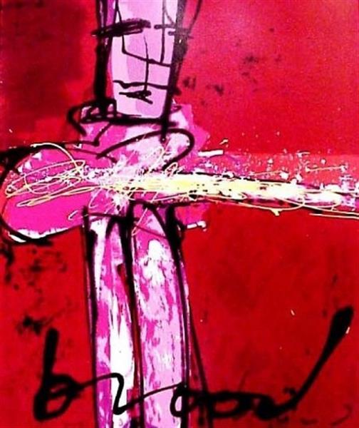 Grote foto nieuw werk van corneille herman brood e.a. antiek en kunst overig