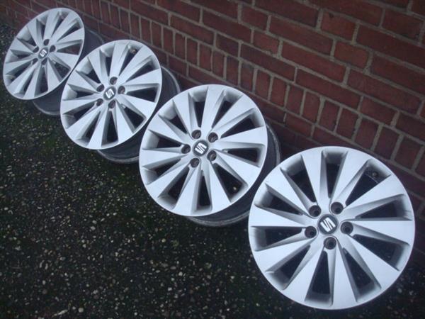 Grote foto 16 originele seat arona 16 inch velgen steek 5x100 auto onderdelen banden en velgen