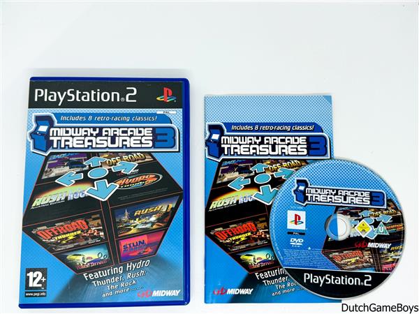 Grote foto playstation 2 ps2 midway arcade treasures 3 spelcomputers games playstation 2
