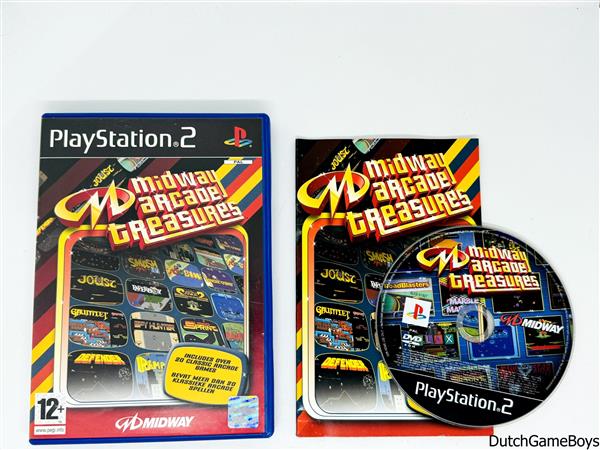 Grote foto playstation 2 ps2 midway arcade treasures spelcomputers games playstation 2