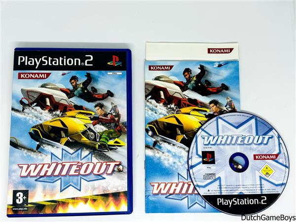 Grote foto playstation 2 ps2 whiteout spelcomputers games playstation 2
