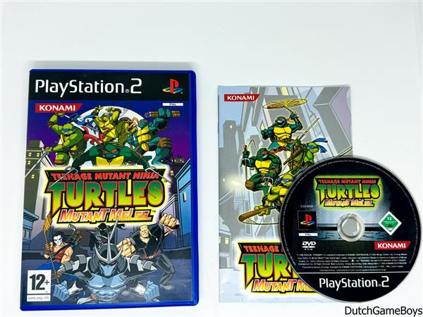 Grote foto playstation 2 ps2 teenage mutant ninja turtles mutant melee spelcomputers games playstation 2