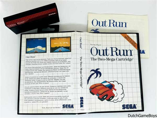 Grote foto sega master system out run spelcomputers games overige games
