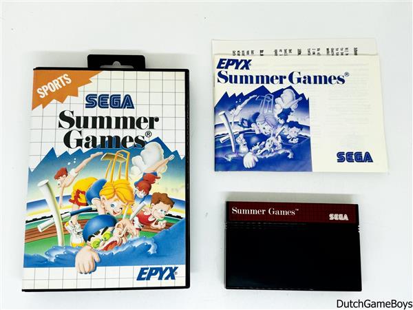 Grote foto sega master system summer games spelcomputers games overige games