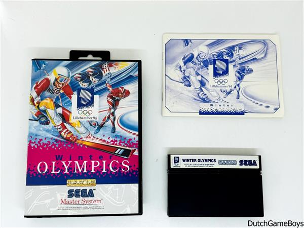 Grote foto sega master system winter olympics spelcomputers games overige games
