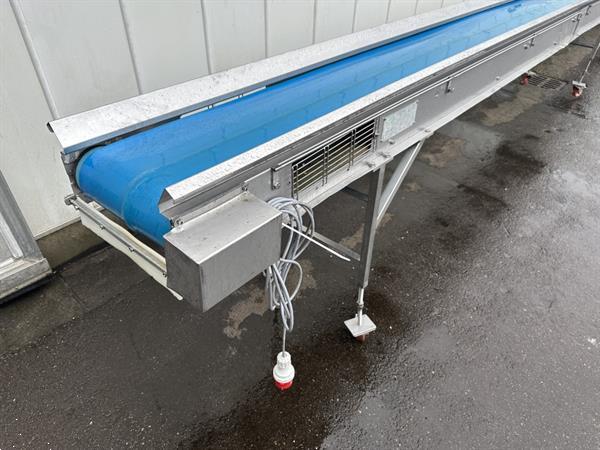 Grote foto abl vlakke transportband 1185 x 36 cm doe het zelf en verbouw afvalverwerking