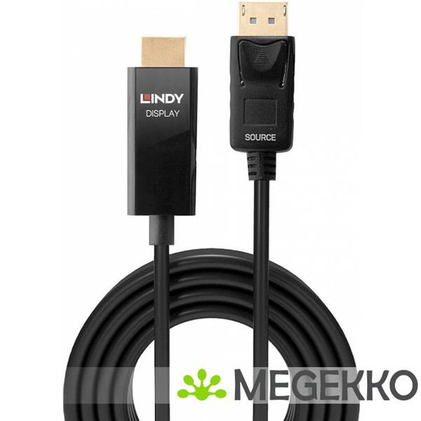 Grote foto lindy 40926 video kabel adapter 2 m displayport hdmi type a standaard zwart computers en software overige computers en software