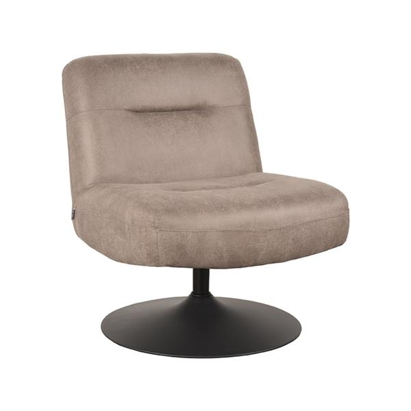 Grote foto label51 fauteuil eli taupe microfiber huis en inrichting woningdecoratie