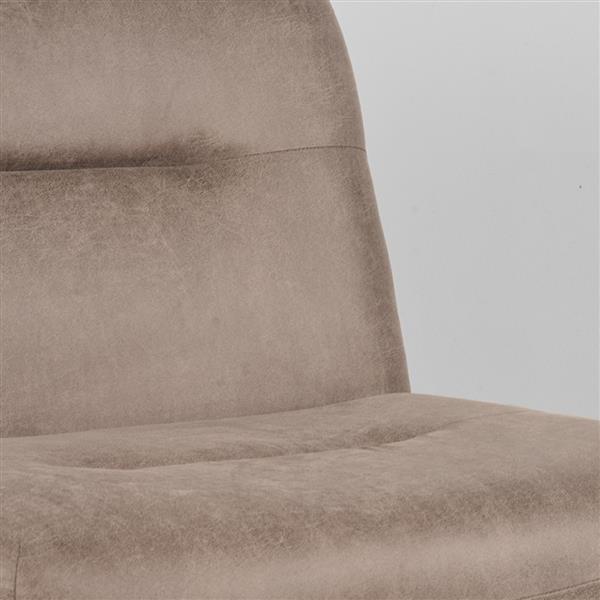 Grote foto label51 fauteuil eli taupe microfiber huis en inrichting woningdecoratie