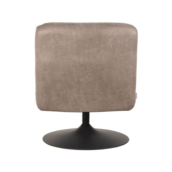 Grote foto label51 fauteuil eli taupe microfiber huis en inrichting woningdecoratie