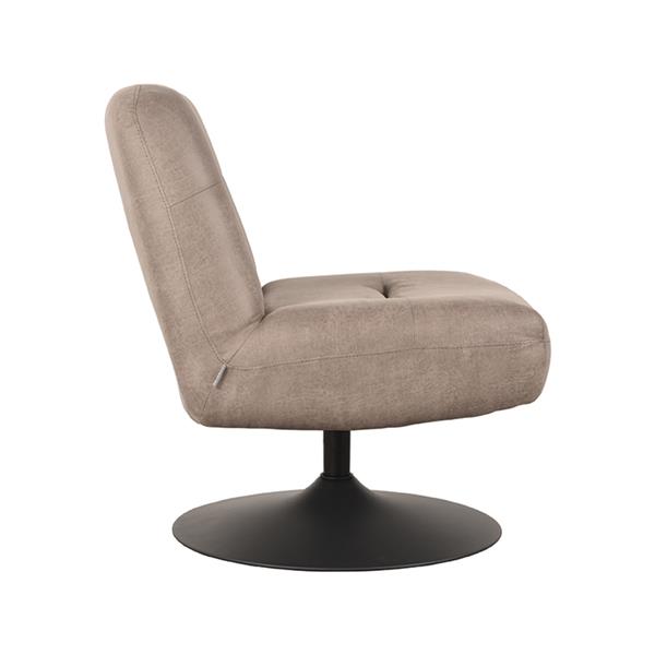 Grote foto label51 fauteuil eli taupe microfiber huis en inrichting woningdecoratie