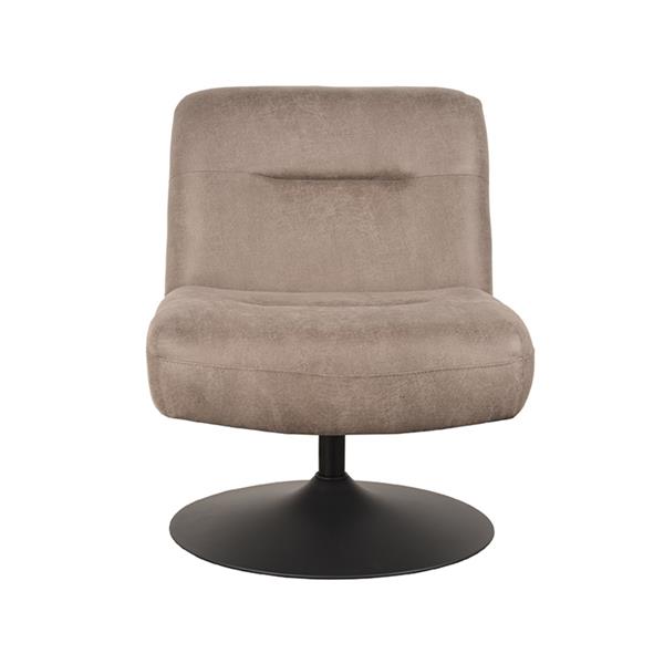 Grote foto label51 fauteuil eli taupe microfiber huis en inrichting woningdecoratie