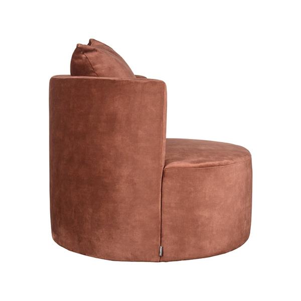 Grote foto label51 fauteuil evy rust velours huis en inrichting woningdecoratie