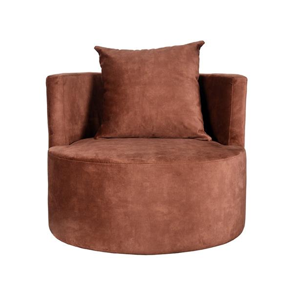 Grote foto label51 fauteuil evy rust velours huis en inrichting woningdecoratie