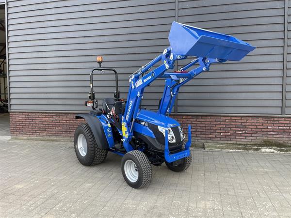 Grote foto solis 20 minitractor nieuw optie gazonbanden frontlader agrarisch tractoren