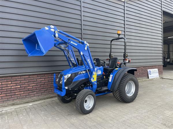 Grote foto solis 20 minitractor nieuw optie gazonbanden frontlader agrarisch tractoren