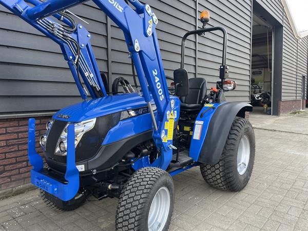 Grote foto solis 20 minitractor nieuw optie gazonbanden frontlader agrarisch tractoren