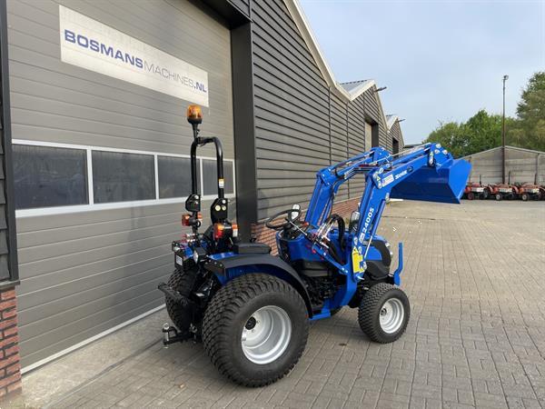 Grote foto solis 20 minitractor nieuw optie gazonbanden frontlader agrarisch tractoren