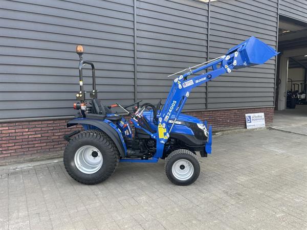 Grote foto solis 20 minitractor nieuw optie gazonbanden frontlader agrarisch tractoren