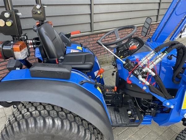 Grote foto solis 20 minitractor nieuw optie gazonbanden frontlader agrarisch tractoren