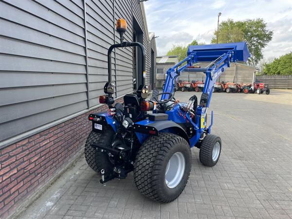 Grote foto solis 20 minitractor nieuw optie gazonbanden frontlader agrarisch tractoren