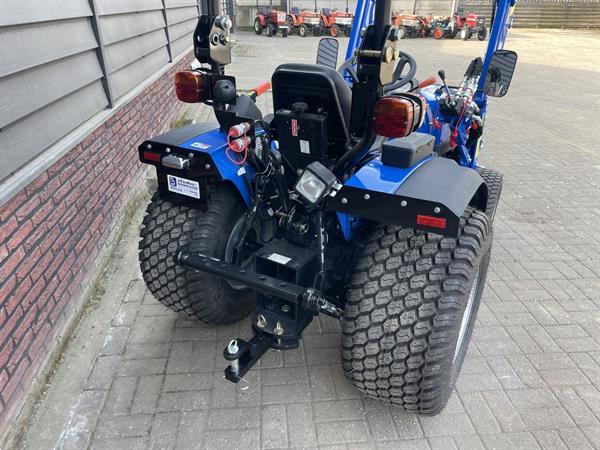 Grote foto solis 20 minitractor nieuw optie gazonbanden frontlader agrarisch tractoren