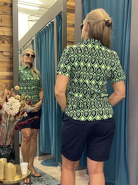 Grote foto travel blouse marwa green 2031 kleding dames blouses