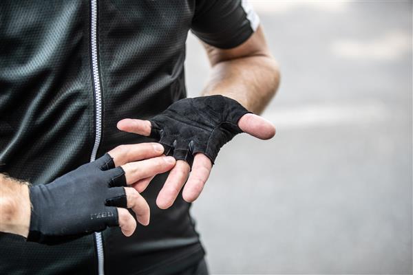 Grote foto zomer handschoenen pure zwart motoren overige accessoires