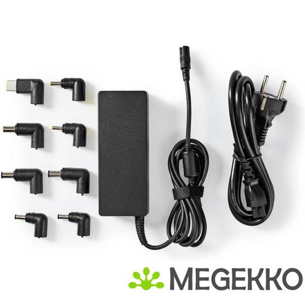 Grote foto notebook adapter universeel 8 connectoren 90 w uitgang 15 v 20 v 6 a max. audio tv en foto algemeen