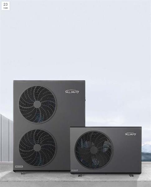 Grote foto 16 kw 1 fase alsavo monobloc warmtepomp subsidie 3700 00 doe het zelf en verbouw sanitair