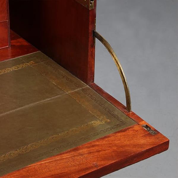 Grote foto antiek bureau ladenkast met geheime compartimenten ca 1840 ierland no.931105 antiek en kunst overige in antiek gebruiksvoorwerpen