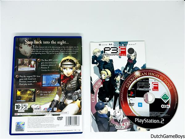 Grote foto playstation 2 ps2 persona 3 fes spelcomputers games playstation 2